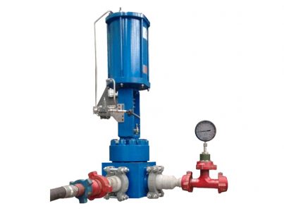 Control valve to regulate pressure.