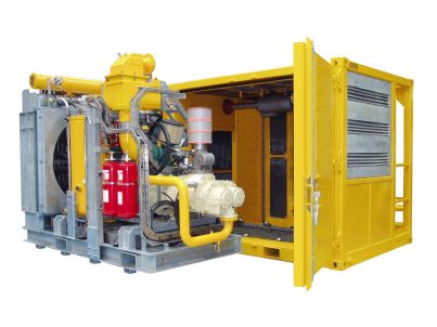 Stackable offshore air compressors - 750 cfm (145 psi).