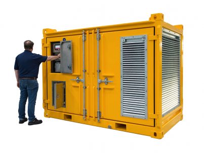 Lightweight, compact offshore air compressors.