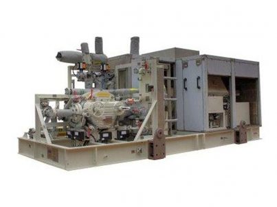 Produced water injection pump package.