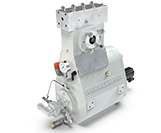 Hammelmann Hampro 20V series reciprocating plunger pump.