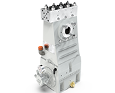 Hammelmann Hampro 40 series reciprocating plunger pump.