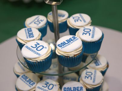 Cakes to celebrate our company's 30th anniversary.