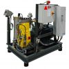 High pressure pump unit for construction industry formwork cleaning