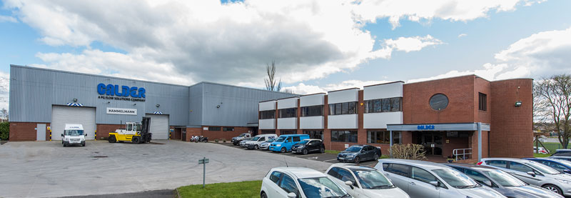 Calder's Worcester factory and HQ
