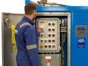 Compact ATEX Zone 2 pump with integrated control panel