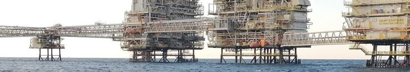Offshore oil field