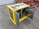 ATEX Zone 1 hot water jetting unit with integral hose reel.