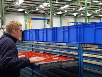 A large spares stockholding.