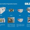 Surface preparation system infographic.