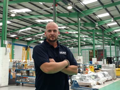 New recruit Craig Smith - offshore pump service technician