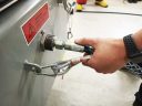 High pressure WJA training - checking the equipment