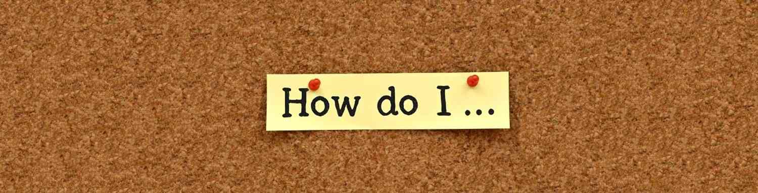 How do I