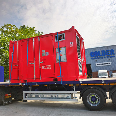 ATEX Zone 2 vacuum unit leaves our factory in Worcester